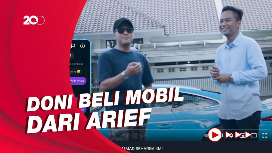 Mobil Porsche Biru Doni Salmanan Disita, Ini Respons Arief Muhammad