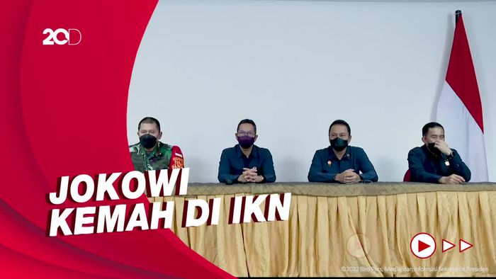 TNI-Polri Antisipasi Perubahan Cuaca dan Jalan Amblas saat Jokowi Kemah di IKN