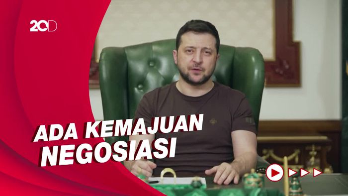 Zelenskiy Yakin Ukraina Akan Bertahan dan Memenangkan Perang