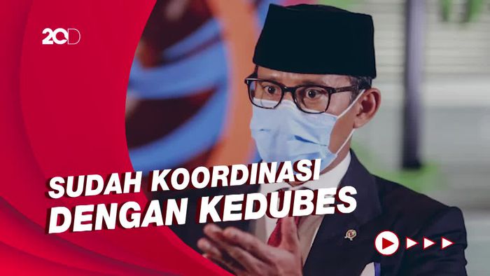 Respons Sandiaga soal Turis Rusia Kesulitan Tarik Uang di Indonesia