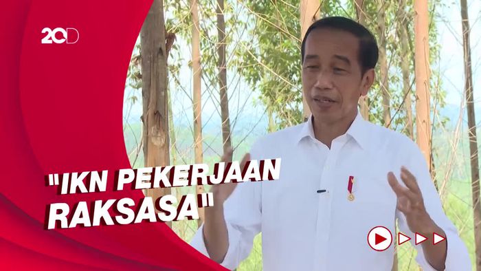 Jokowi soal Pembangunan IKN: 15-20 Tahun Baru Bisa Selesai