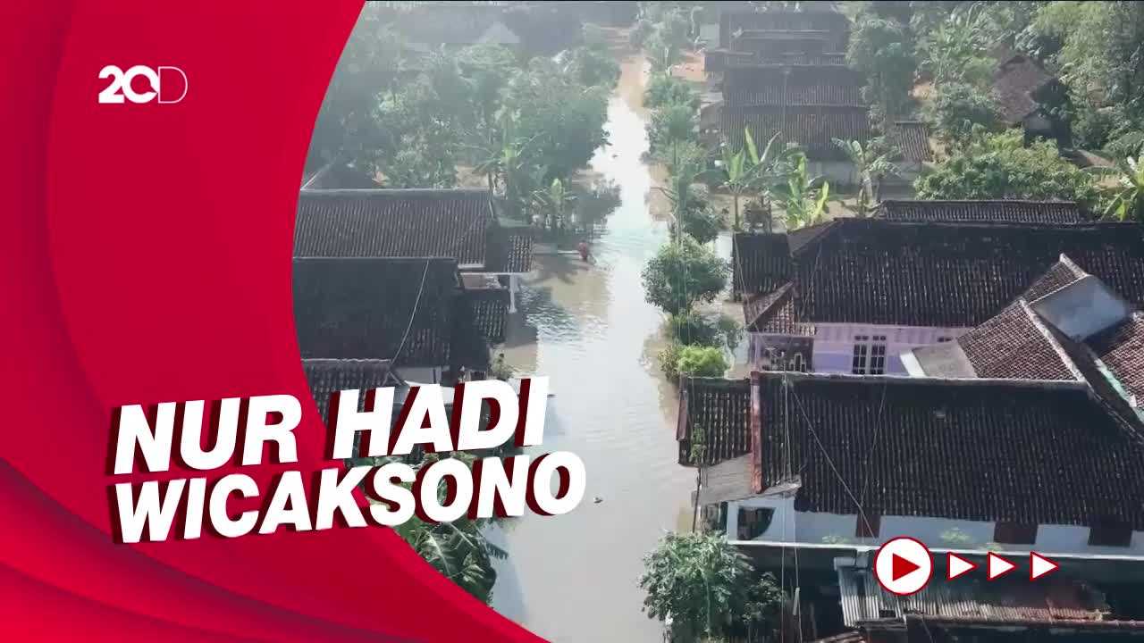 Hujan Deras Guyur Lumajang, 510 Rumah Terendam Banjir