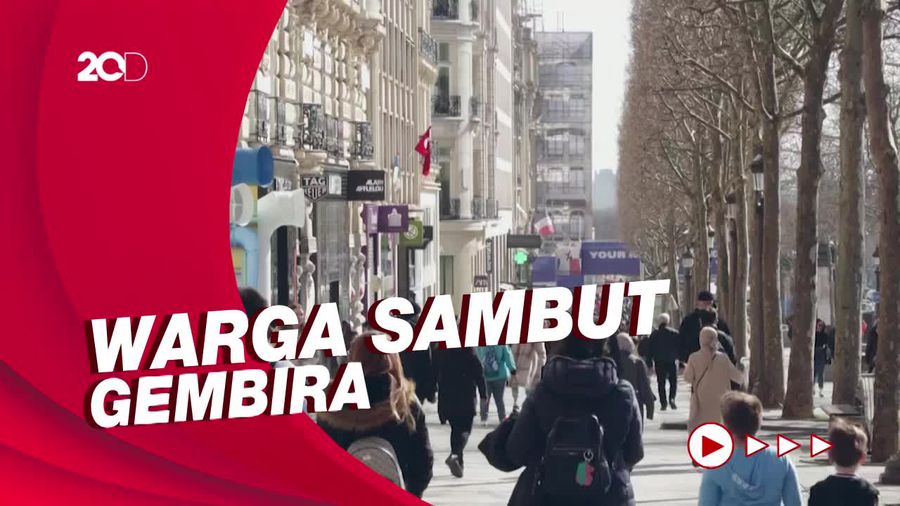 Prancis Cabut Aturan Wajib Masker-Syarat Vaksinasi