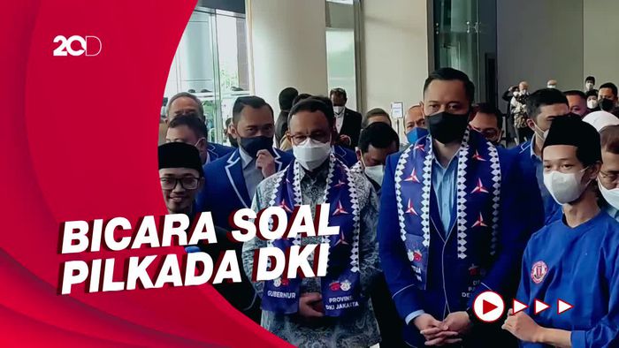 Momen AHY-Anies Saling Lempar Pujian