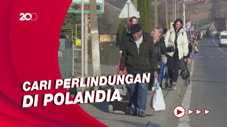 Serangan Rusia Makin Frontal, Banyak Warga Meninggalkan Ukraina