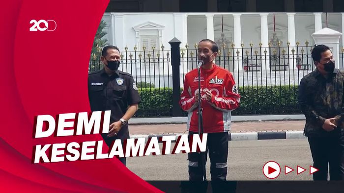 Jokowi Lemas Gegara Nggak Bisa Ikut Parade MotoGP