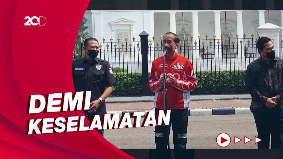 Jokowi Lemas Gegara Nggak Bisa Ikut Parade MotoGP
