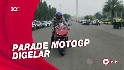 Sederet Fakta Parade MotoGP di Jakarta Sebelum Balapan di Mandalika