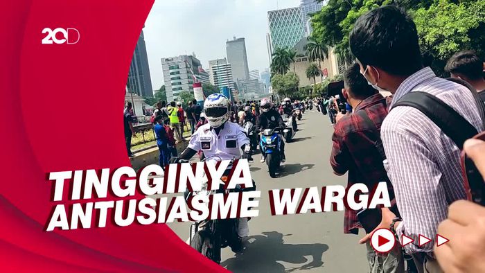 Begini Reaksi Warga Usai Tonton Parade MotoGP Mandalika