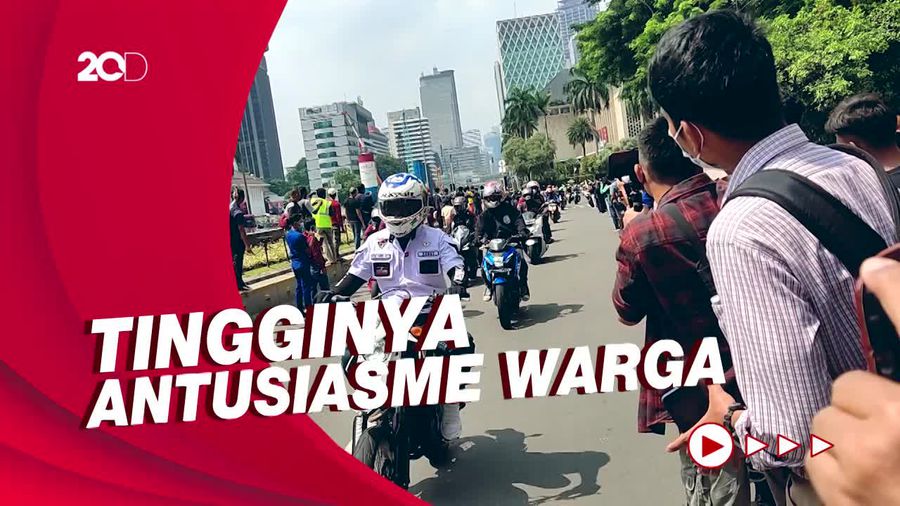 Begini Reaksi Warga Usai Tonton Parade MotoGP Mandalika