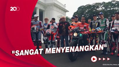 Kesan Marquez Hingga Joan Mir Bertemu Jokowi Jelang Race Mandalika