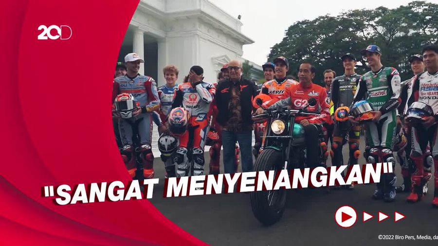Kesan Marquez Hingga Joan Mir Bertemu Jokowi Jelang Race Mandalika