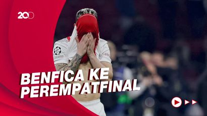 Benfica Singkirkan Ajax di Liga Champions