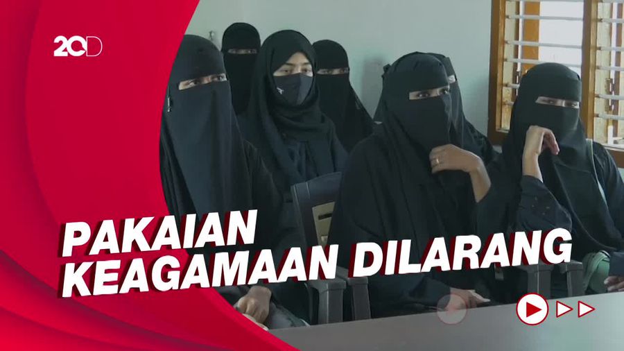 Pengadilan di India Larang Siswi Berhijab di Kelas