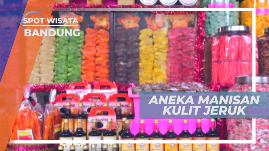 Kalua, Manisan Berbahan Dasar Kulit Jeruk, Bandung