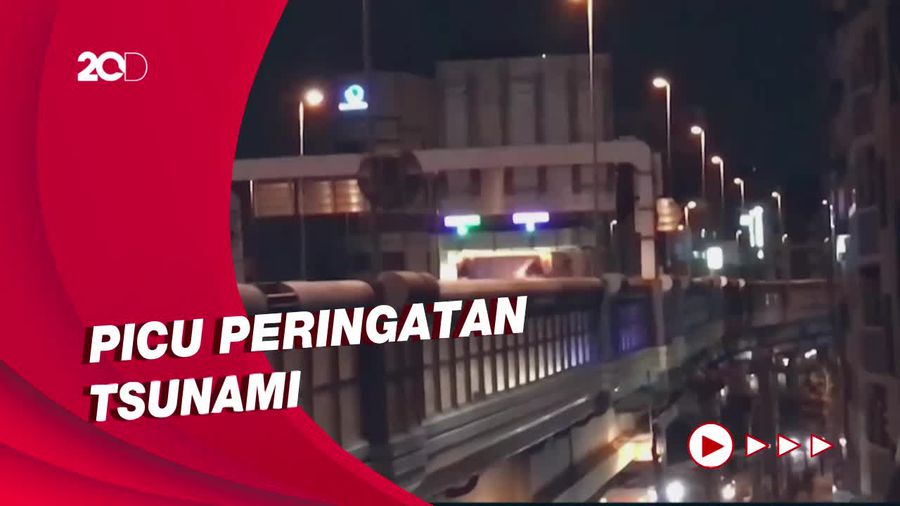 Apartemen di Tokyo Bergetar Saat Gempa M 7,3 Guncang Jepang