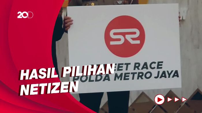 Kapolda Metro Pamerkan Logo Ajang Balap Liar Terbaru