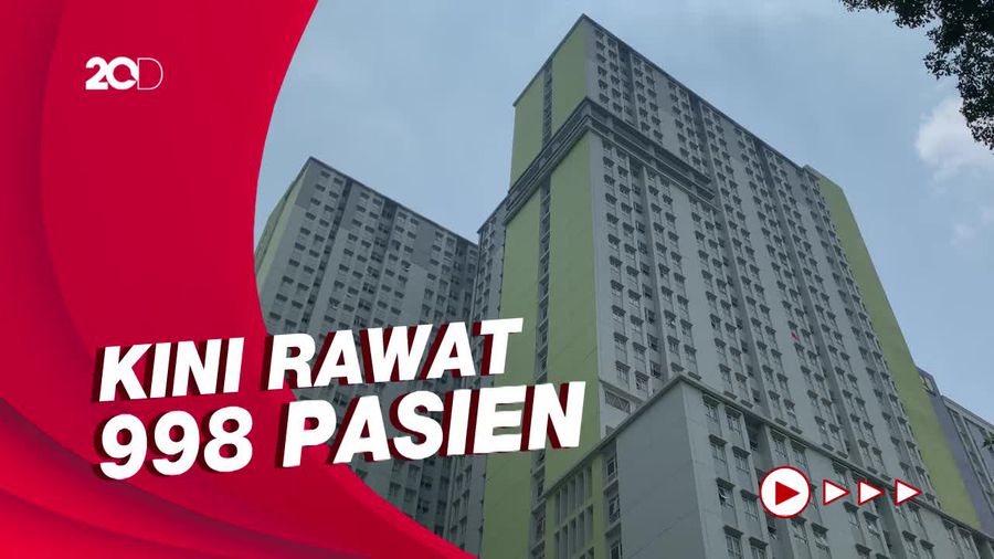 Pasien Berkurang, BOR Wisma Atlet Kemayoran Turun Jadi 12%