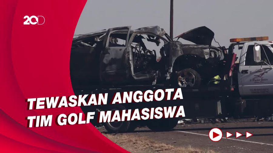 Tabrakan Maut! Truk Vs Mobil di Texas, 9 Orang Tewas