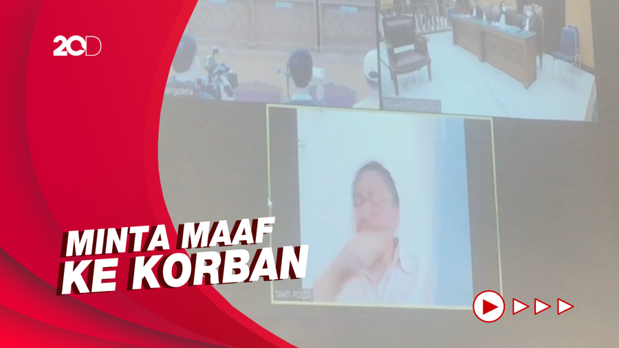 Olivia Nathania Nangis di Sidang Kasus CPNS Bodong
