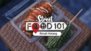 Ngemil Corndog ala Korea di Kelapa Gading