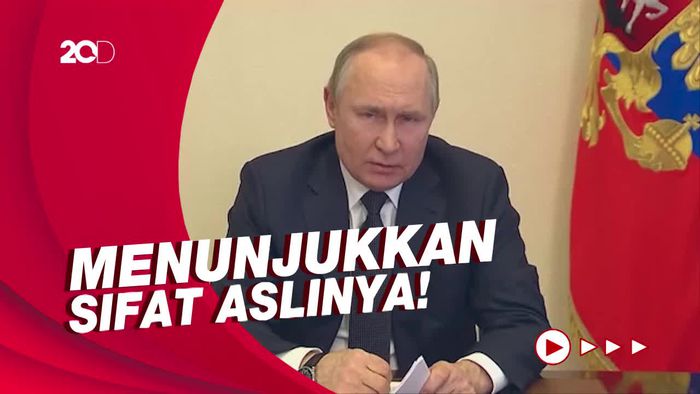 Putin Sebut Barat Gunakan Pogrom Hancurkan Rusia