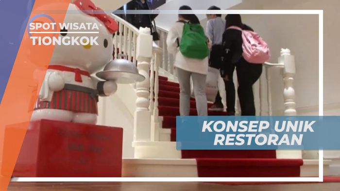 Mengujungi Restoran Unik Bernuansa Serba Hello Kitty yang Cozy Abis, Shanghai
