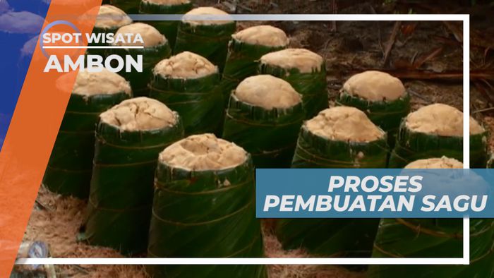 Melihat Dari Dekat Proses Pembuatan Sagu, Ambon
