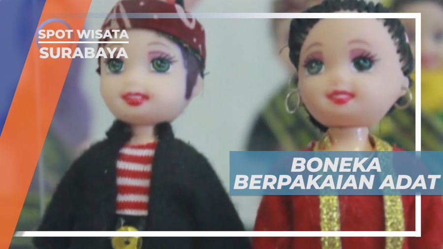 Mengenal Budaya Nusantara Dari Boneka Berpakaian Adat, Surabaya