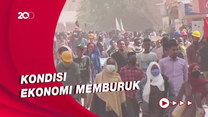 Inflasi Membengkak, Warga Sudan Kembali Turun ke Jalan