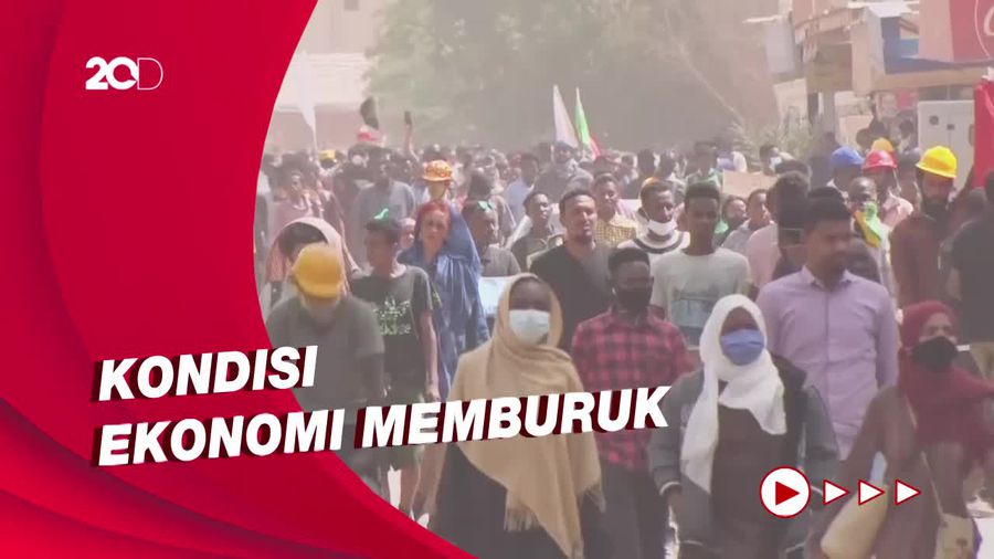 Inflasi Membengkak, Warga Sudan Kembali Turun ke Jalan