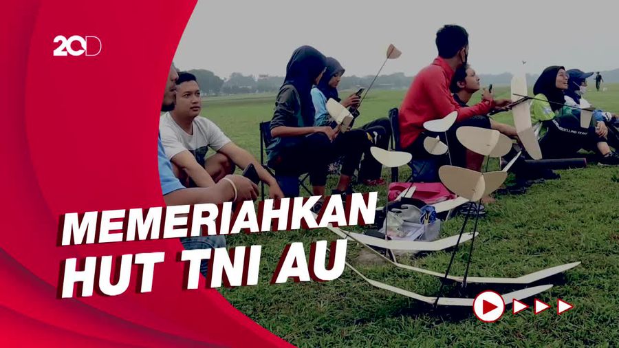 Whuss...Serunya Lomba Aeromodelling di Lanud Sulaiman Bandung  