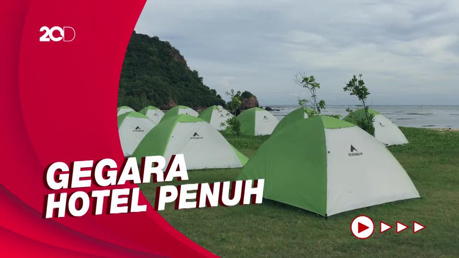 Berkemah di Pinggir Pantai demi Nonton MotoGP Mandalika