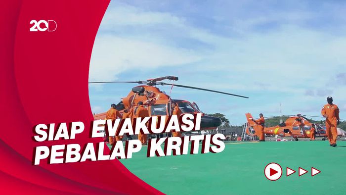 2 Helikopter Basarnas Disiagakan di Ajang MotoGP Mandalika