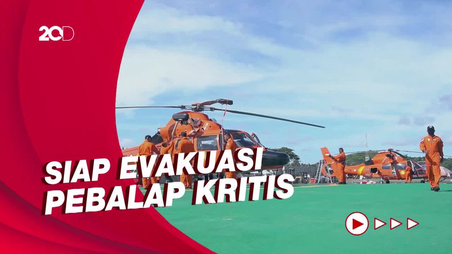 2 Helikopter Basarnas Disiagakan di Ajang MotoGP Mandalika