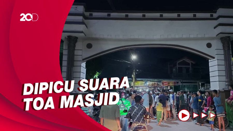 Warga di Pekanbaru Cekcok Gegara Gangguan Suara Toa Masjid