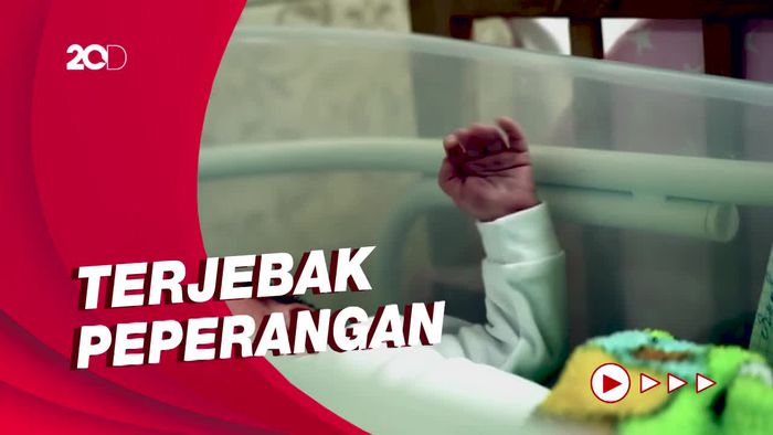 Potret Pilu Bangsal Bayi di Tengah Perang Ukraina-Rusia