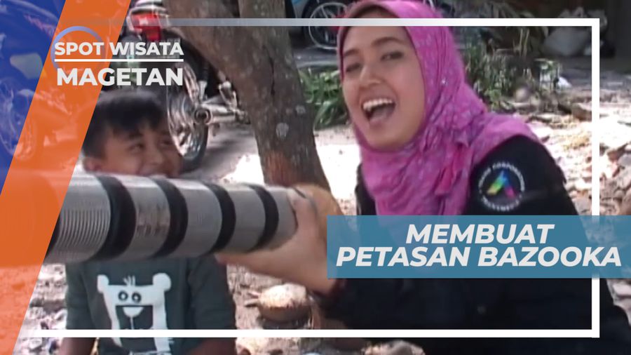 Membuat Mainan Seperti Bazooka Dengan Pengawasan di Magetan
