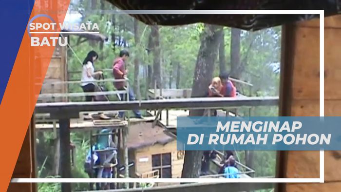 Menginap di Rumah Pohon yang Terletak di Ketinggian 1300 MDPL, Kota Batu