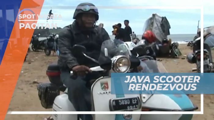 Berkumpul Bersama Komunitas Skuter Se-Tanah Air, Pacitan