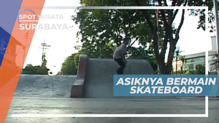Berlatih Skateboard Dengan Berbagai Gaya di Surabaya