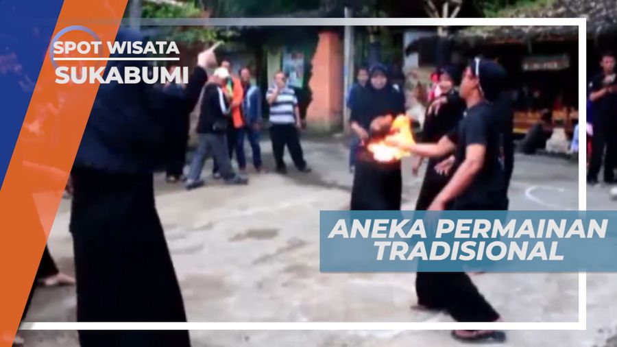 Lisung Ngamuk dan Bola Api Tangan, Permainan Tradisional Sunda yang Lestari, Sukabumi