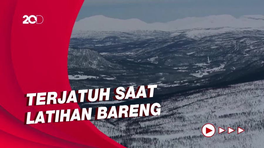 Pesawat Militer Amerika Jatuh Saat Latihan Bareng NATO