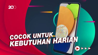 Hands-on: Samsung Galaxy A03, Smartphone Harga Rp 1 Jutaan