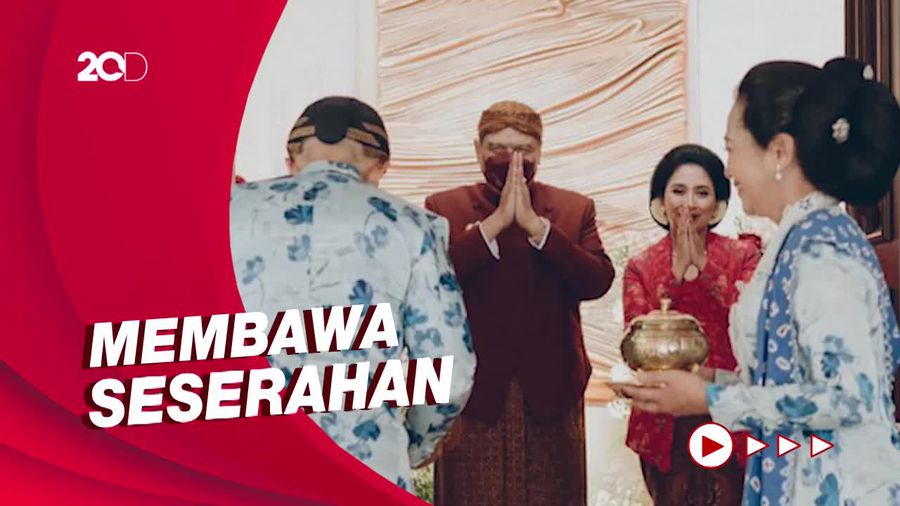 Kedatangan Guinandra di Rumah Putri Tanjung untuk Prosesi Midodareni