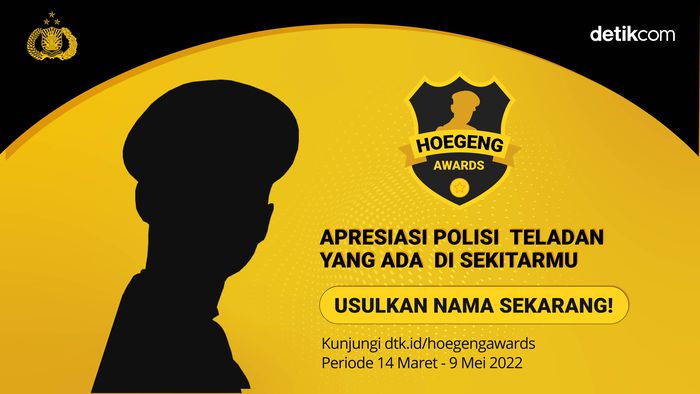 Yakin Masih Banyak Polisi Baik, Detikcom Buat Hoegeng Award
