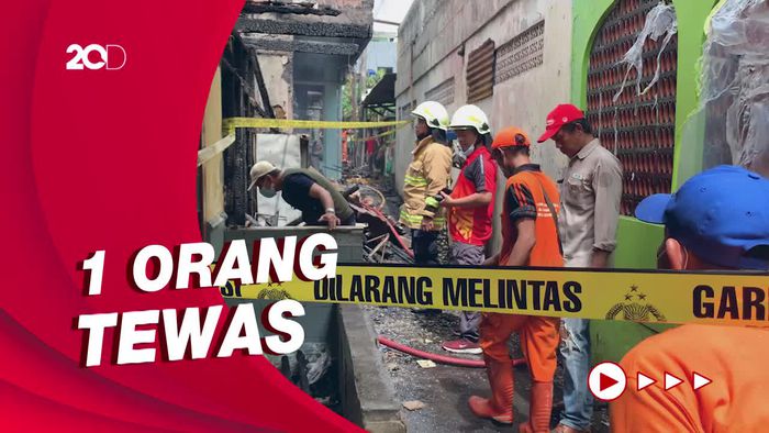Satu Orang Tewas Dalam Peristiwa Kebakaran Permukiman Padat di Kebayoran Baru