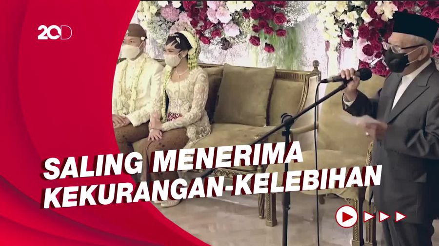 Nasihat Pernikahan dari Maruf Amin untuk Putri Tanjung-Guinandra