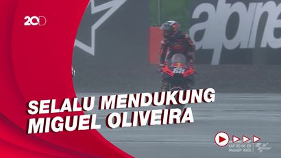 Dedikasi Sang Juara MotoGP Mandalika untuk Risman