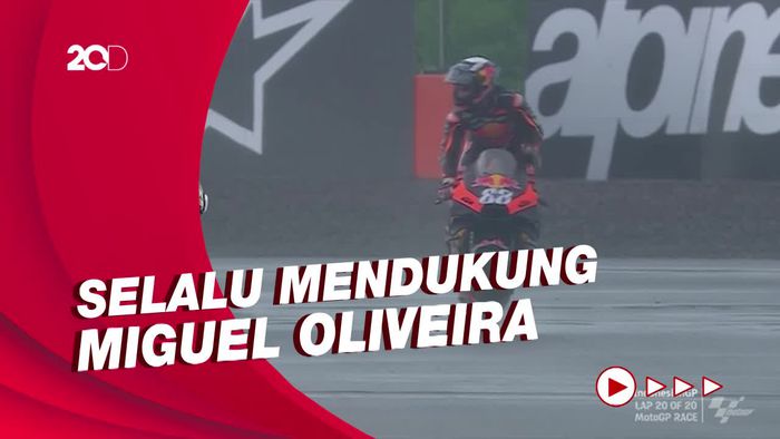Dedikasi Sang Juara MotoGP Mandalika untuk Risman